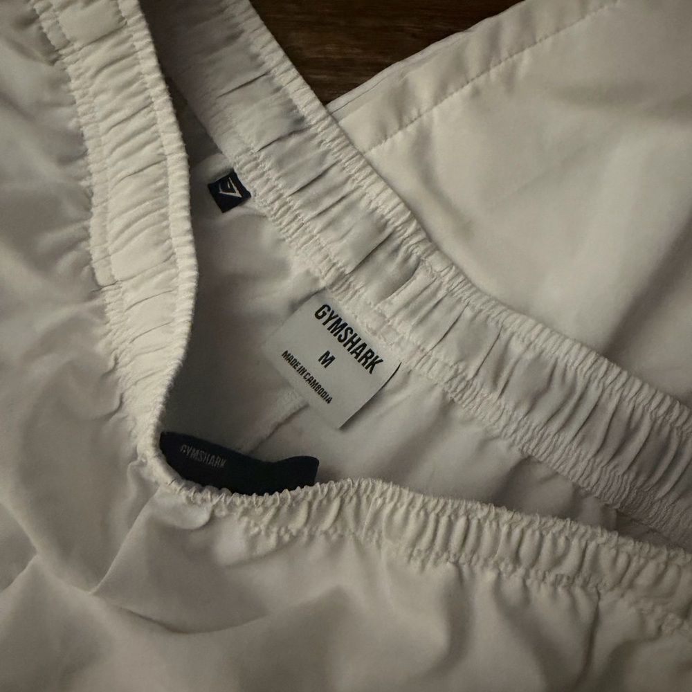 Gym shark White Athletic Shorts - Picture 3 of 3